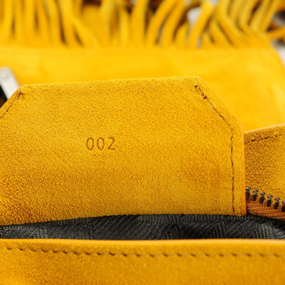 Proenza Schouler Suede Fringed PS1 Crossbody Pouch Gold 7 of 7