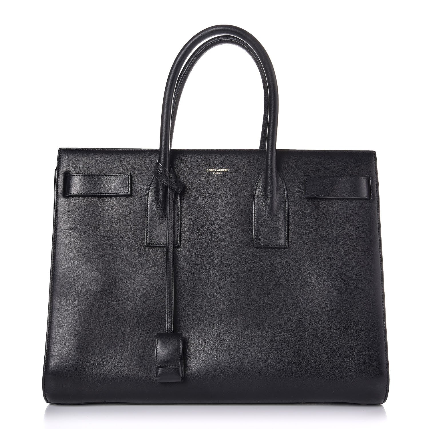 Saint Laurent Calfskin Large Sac De Jour Carryall Black 1 of 22