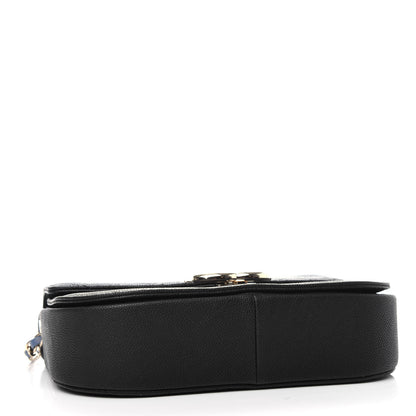 Chanel Grained Calfskin Quilted Medium Cuba Top Handle Flap Black 4 of 10