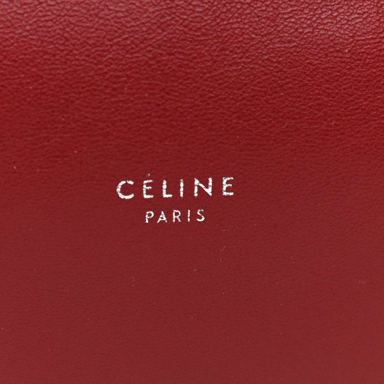 Celine Smooth Lambskin Medium Pillow Flap Burgundy 6 of 11