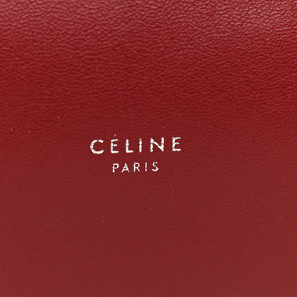 Celine Smooth Lambskin Medium Pillow Flap Burgundy 6 of 11