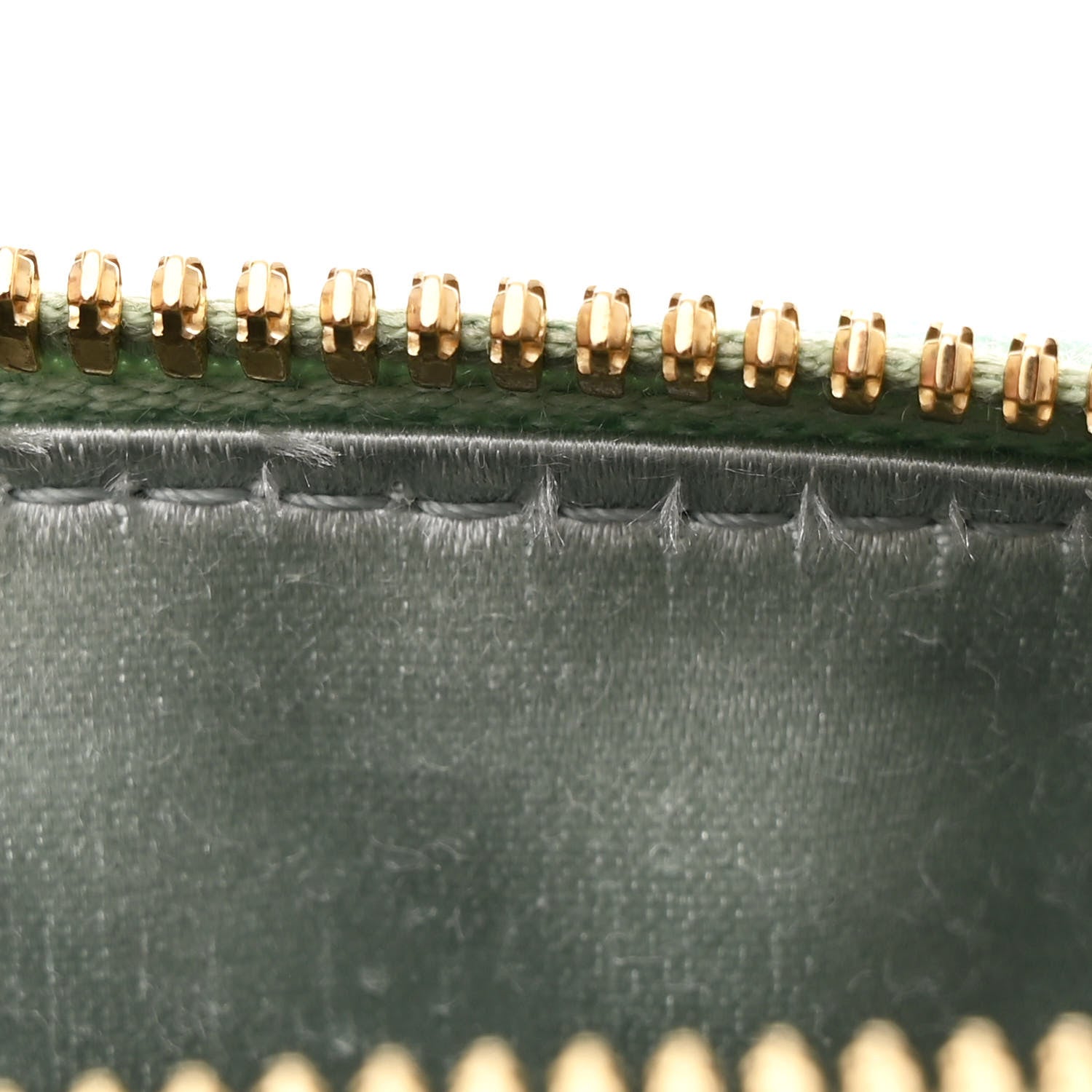 Gucci Iridescent Nappa Chevron Matelasse Small GG Marmont Chain Shoulder Bag Iridescent Salvy Green 11 of 11