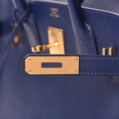 Hermes Epsom Birkin 30 Bleu Saphir 16 of 30