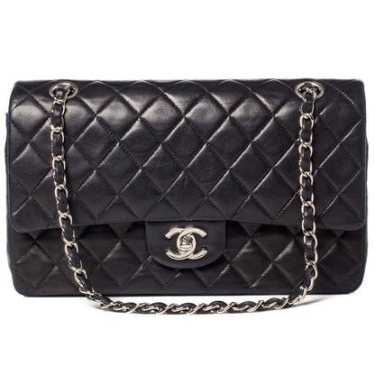 Chanel Lambskin Medium Double Flap Black 1 of 11
