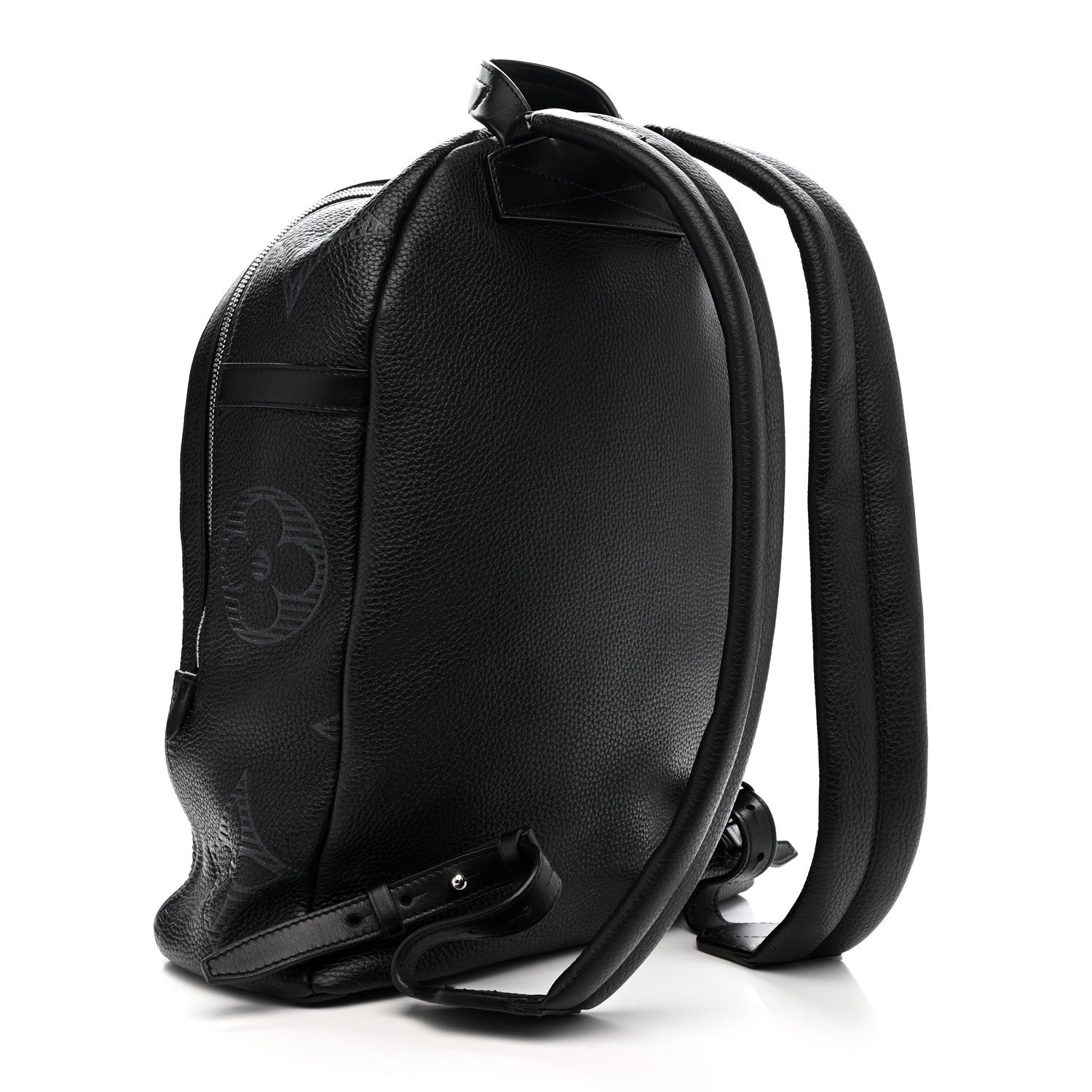 Louis Vuitton Taurillon Monogram Shadow Armand Backpack Black 3 of 12
