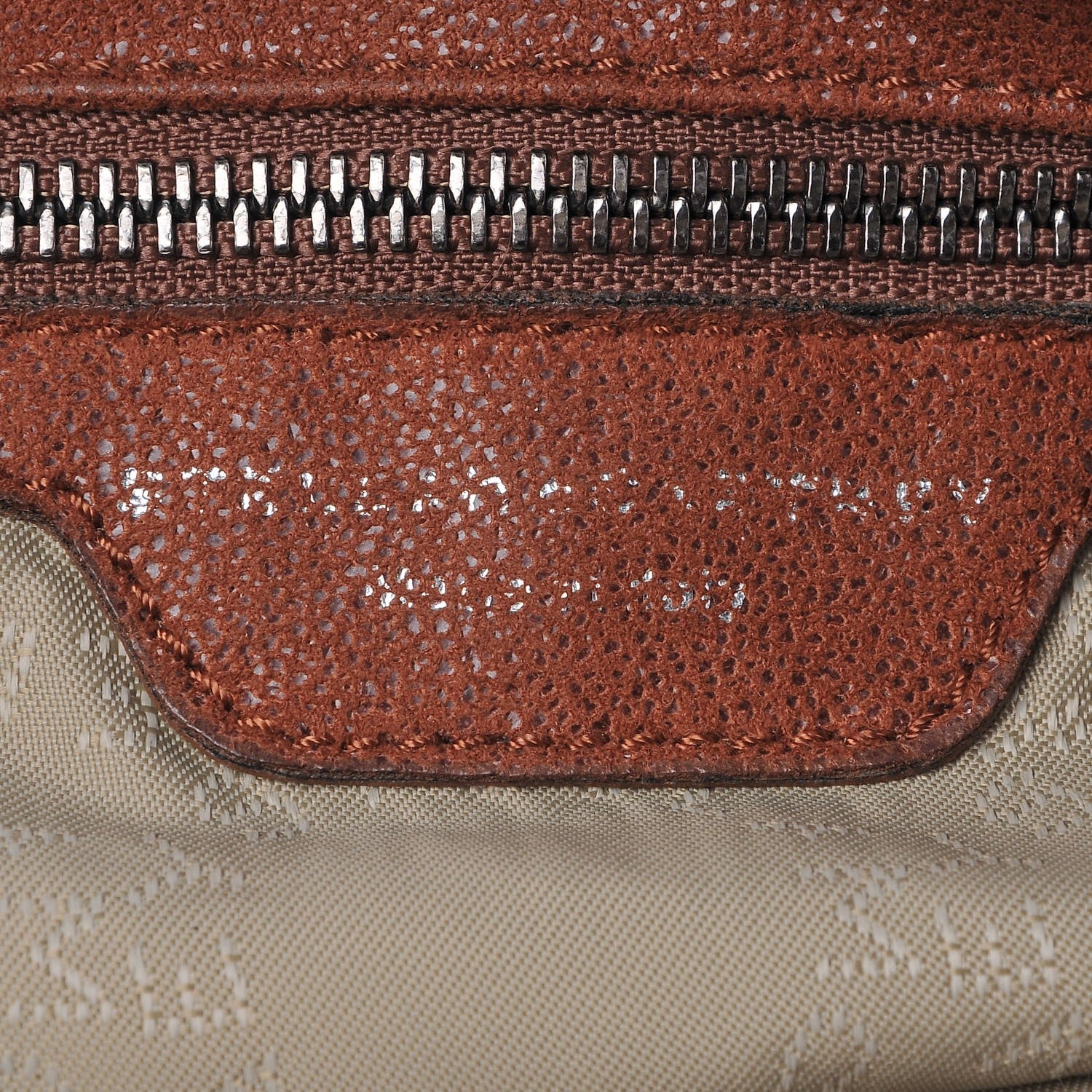 Stella McCartney Shaggy Deer Big Falabella Tote Brown 6 of 9