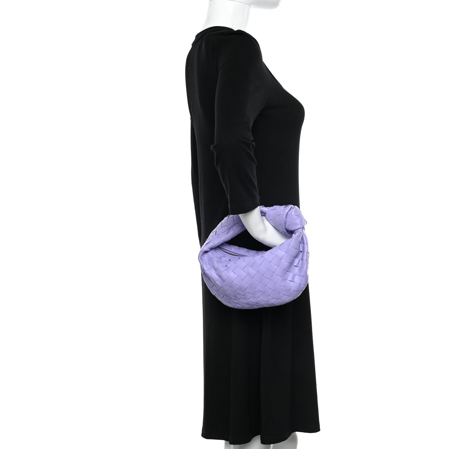 Nappa Intrecciato Mini Jodie Lavender