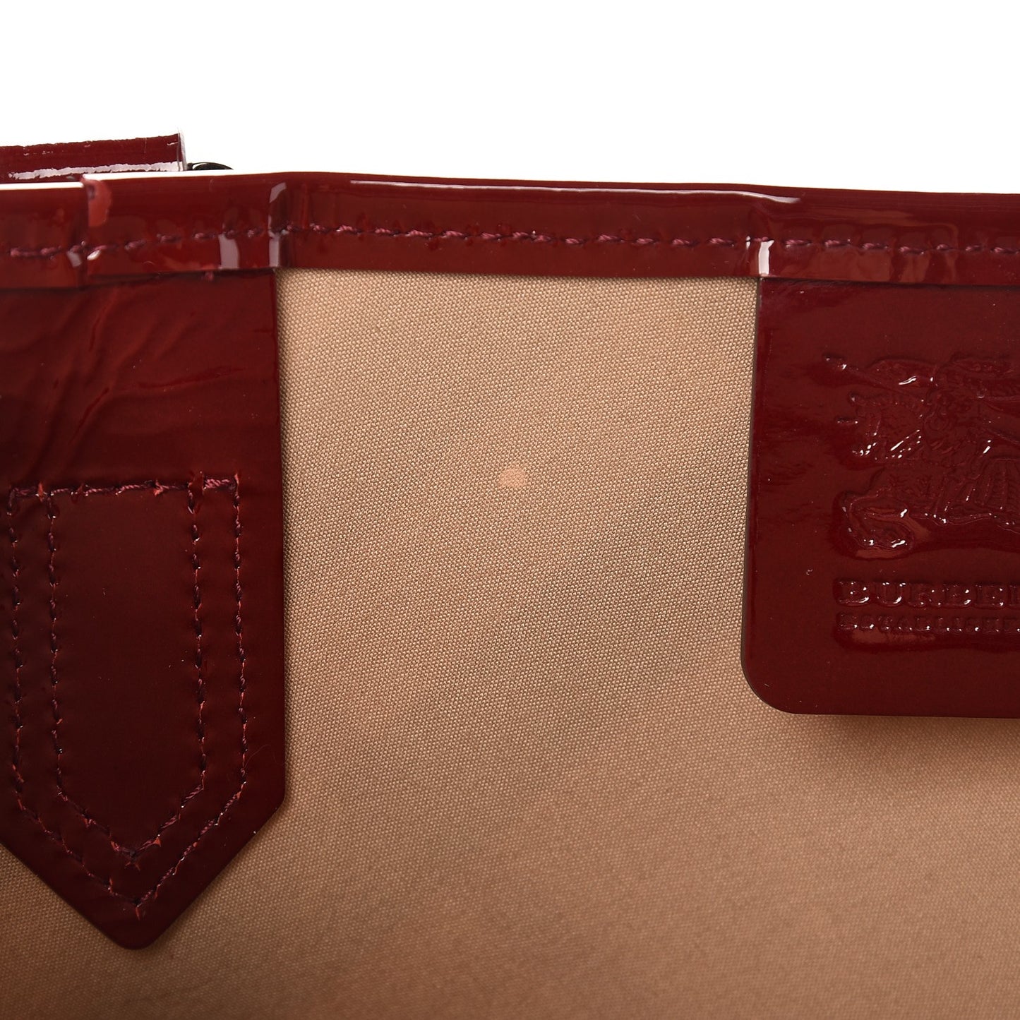 Supernova Check Small Nickie Tote Red