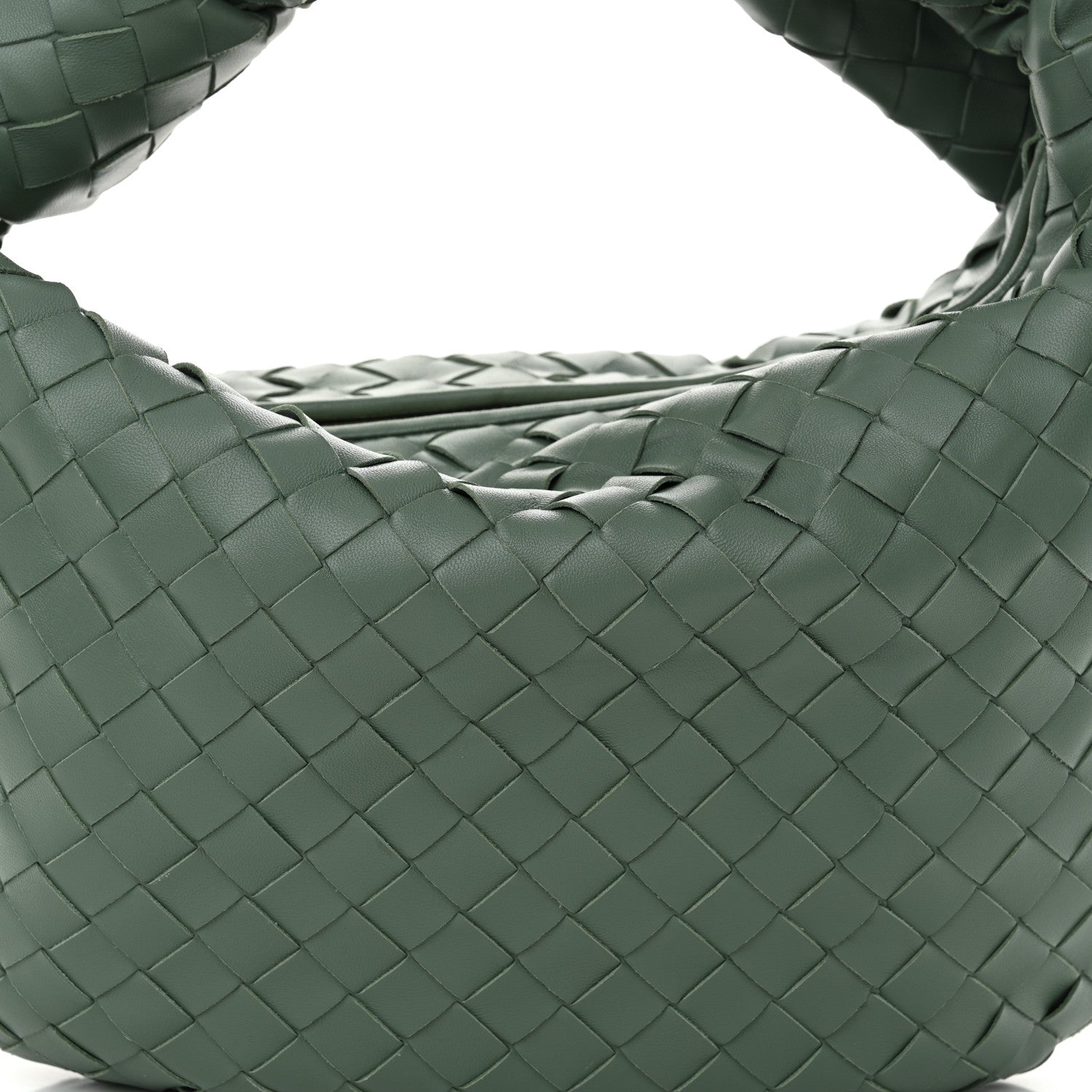 Bottega Veneta Nappa Intrecciato Teen Jodie Hobo Aloe 8 of 11