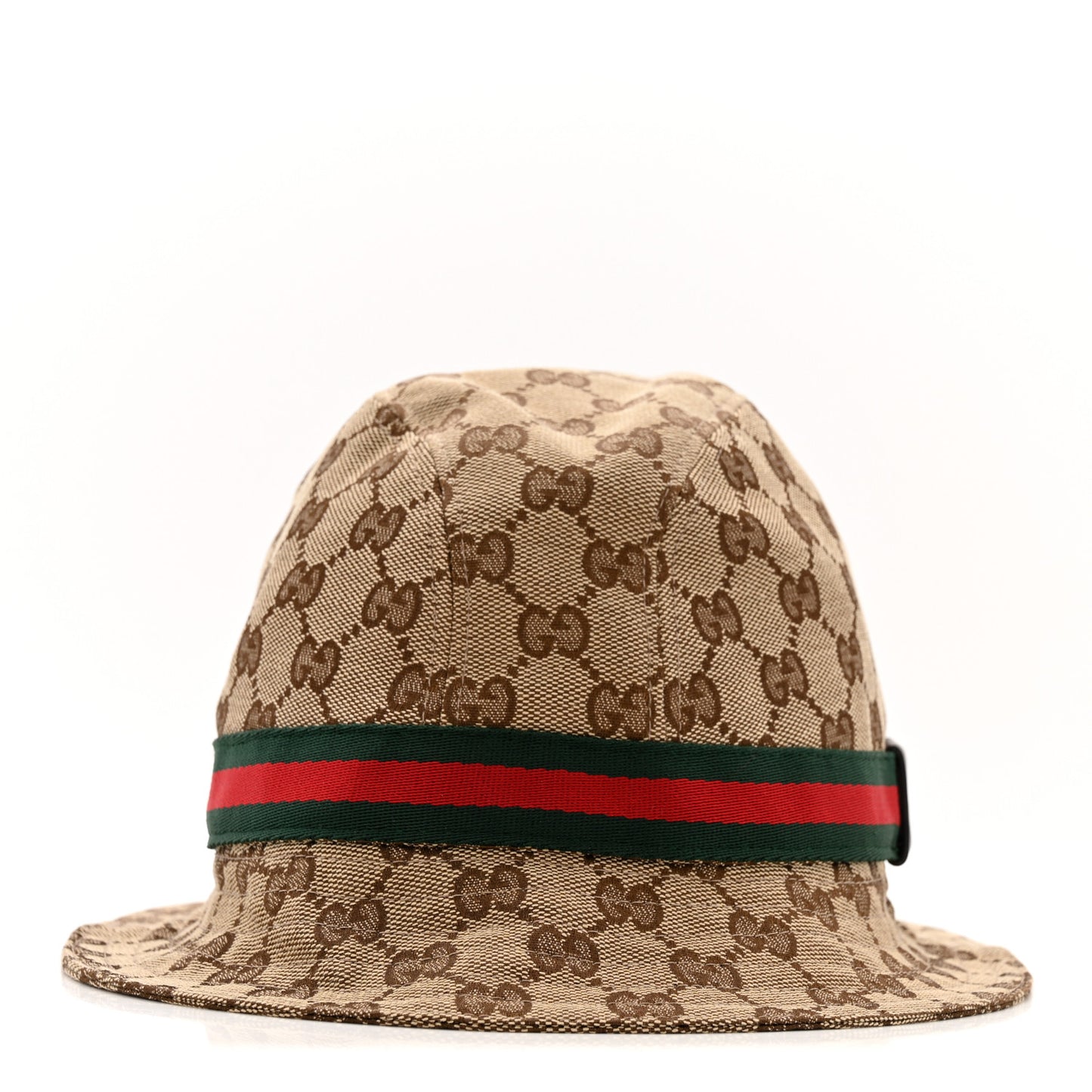 Monogram Web Bucket Hat M Brown