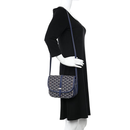 Goyard Goyardine Belvedere II PM Messenger Bag Navy 2 of 9