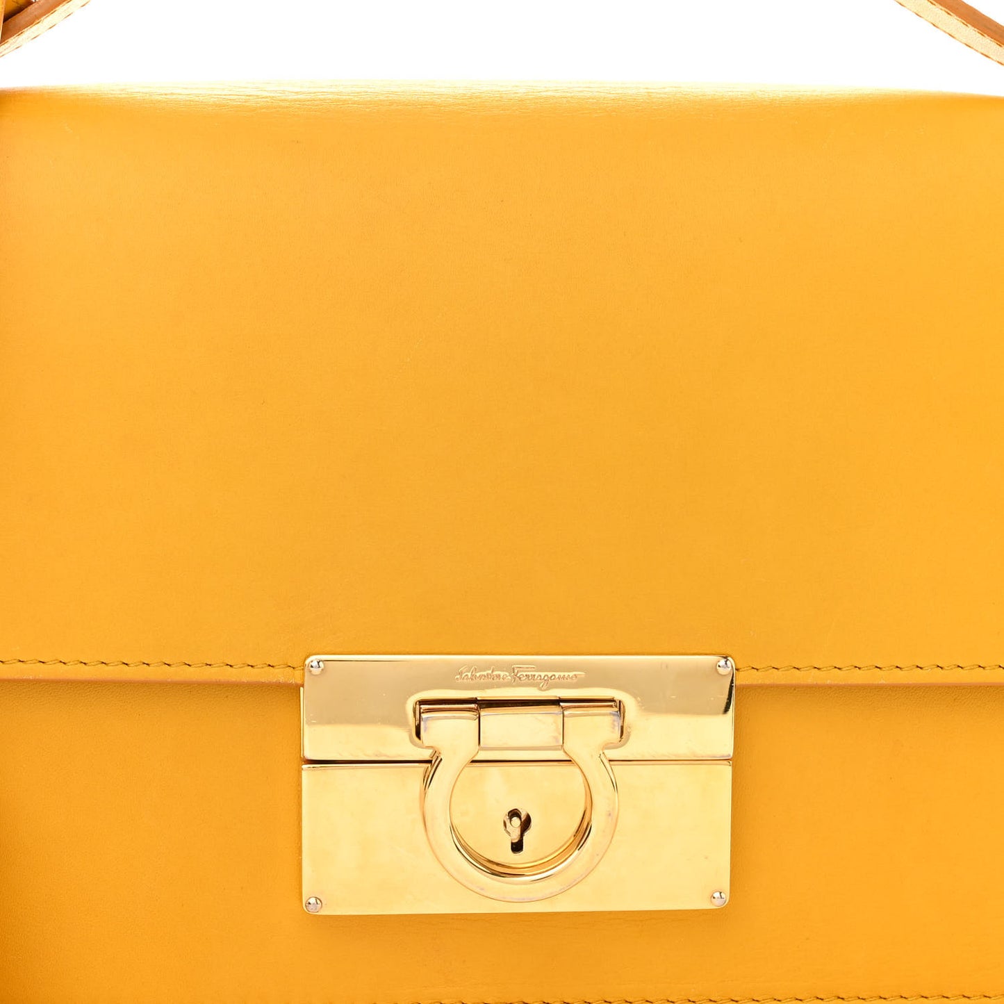 Calfskin Medium Aileen Bag Yellow