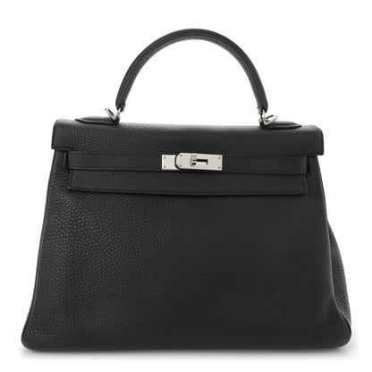 Hermes Togo Kelly Retourne 32 Black 1 of 12