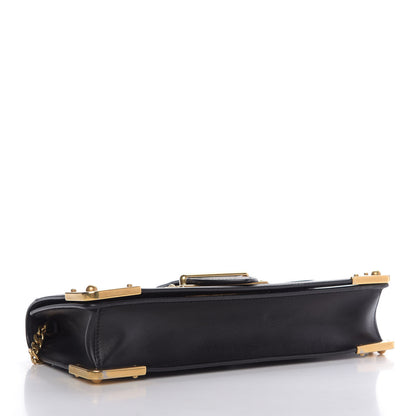 Prada City Calfskin Saffiano Cahier Pochette Black 4 of 9