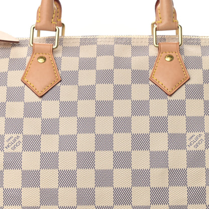 Louis Vuitton Damier Azur Speedy 35 9 of 13