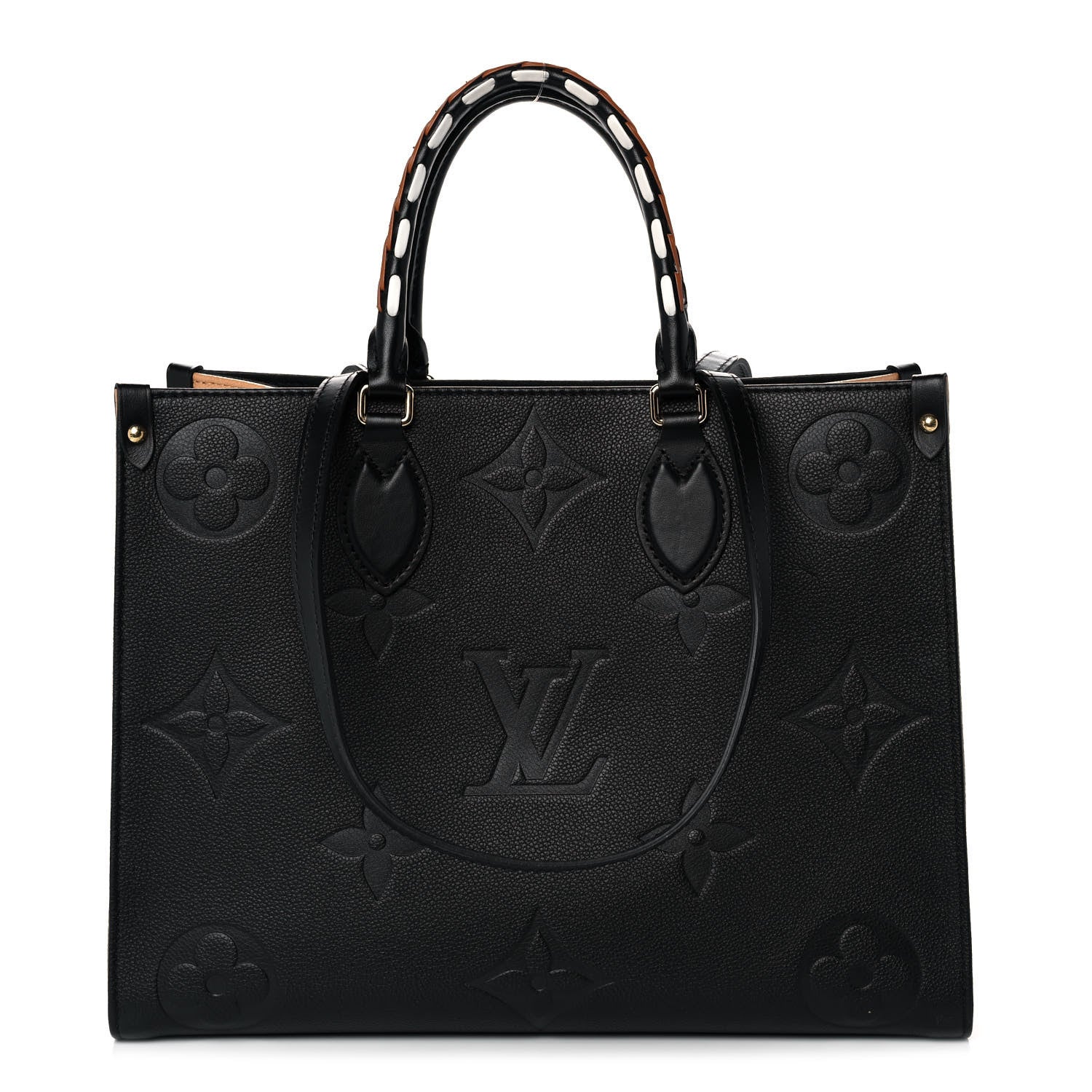 Louis Vuitton Empreinte Monogram Giant Wild At Heart Onthego MM Black 1 of 8