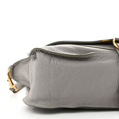 Chloe Calfskin Medium Marcie Satchel Cashmere Grey 8 of 9