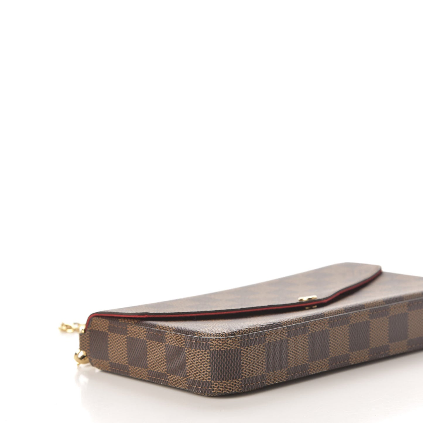 Damier Ebene Pochette Felicie Chain Wallet
