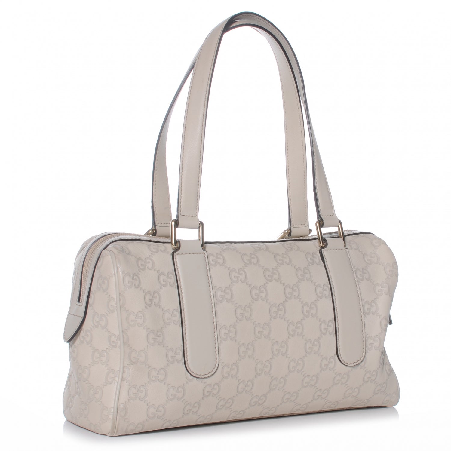 Gucci Guccissima Small Handbag White 3 of 7
