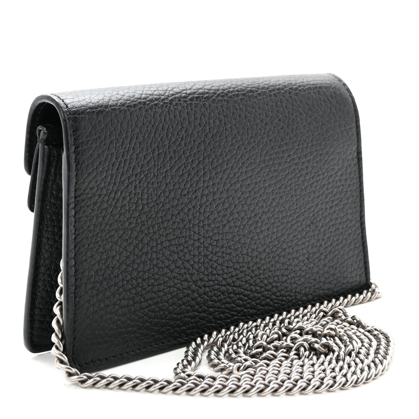 Calfskin Super Mini Dionysus Shoulder Bag Black
