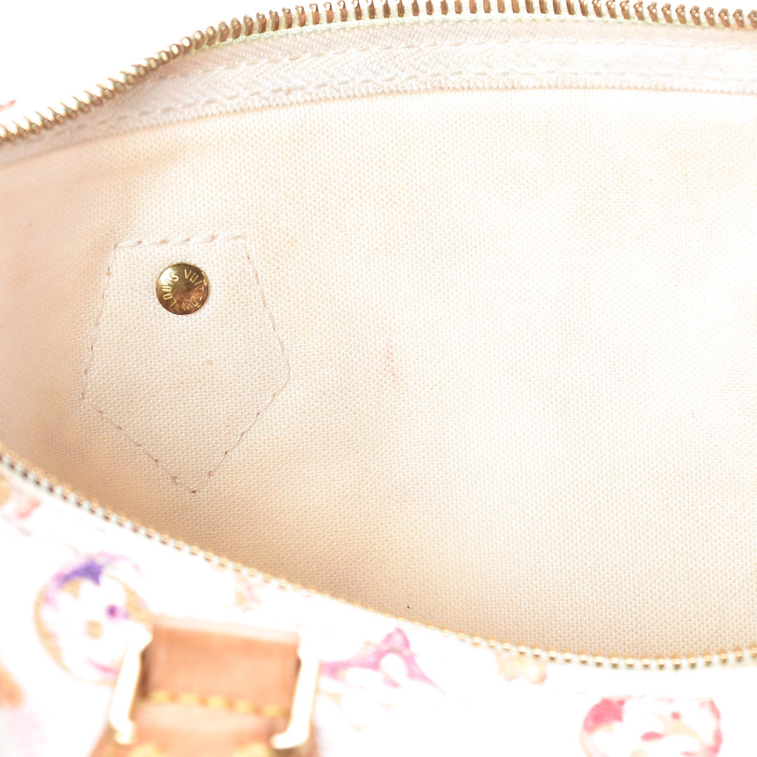 Louis Vuitton Watercolor Aquarelle Speedy 30 White 20 of 30