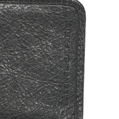 Balenciaga Agneau Classic Hardware Continental Zip Around Wallet Gris Tarmac 6 of 7