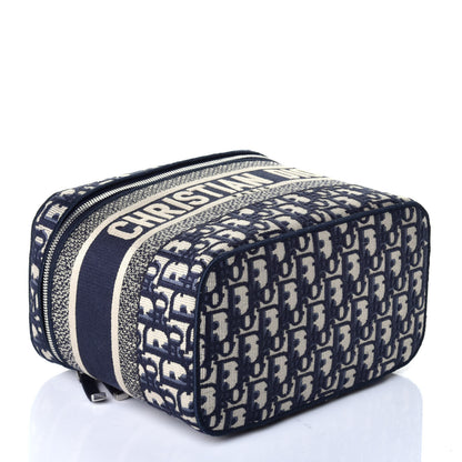 Christian Dior Oblique Diortravel Vanity Case Blue 4 of 8