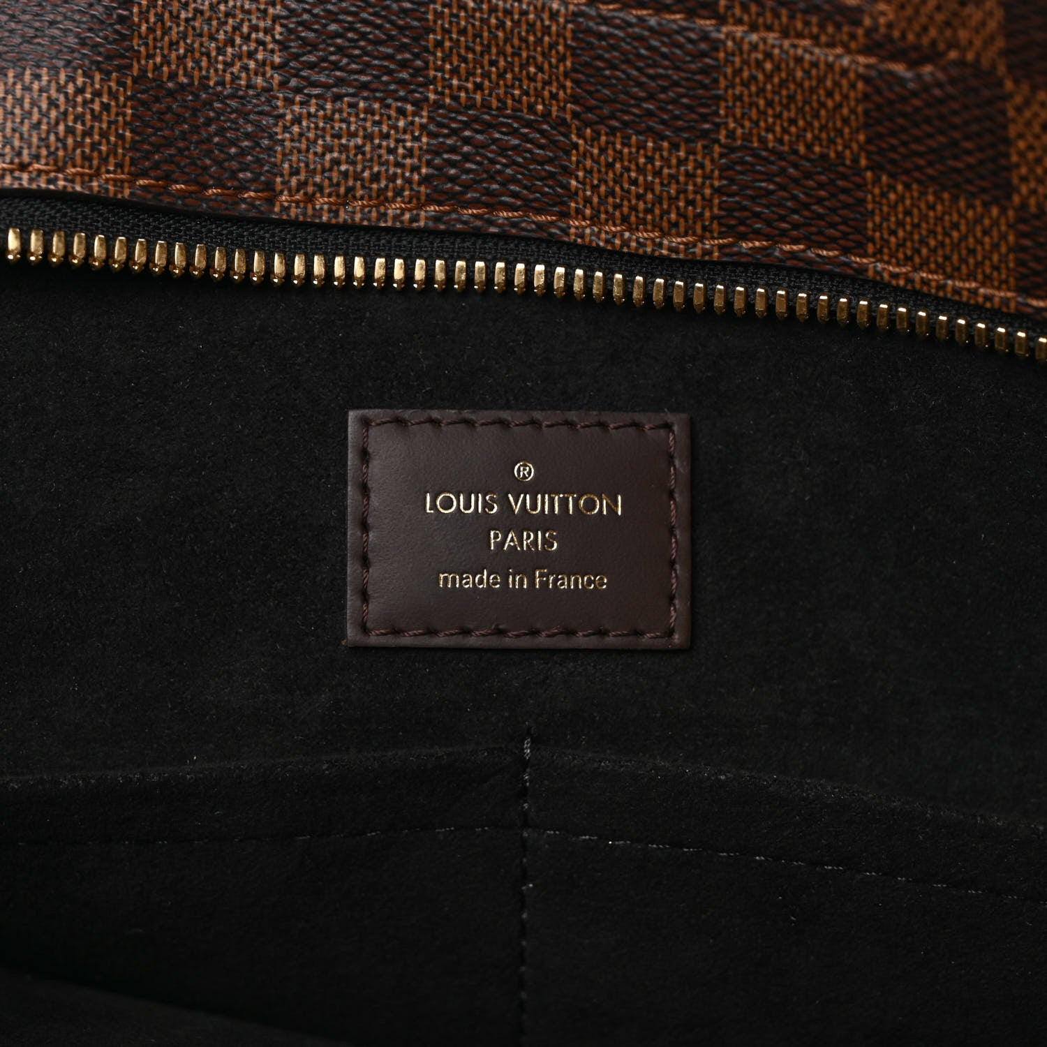 Louis Vuitton Damier Ebene Jersey Black 6 of 9