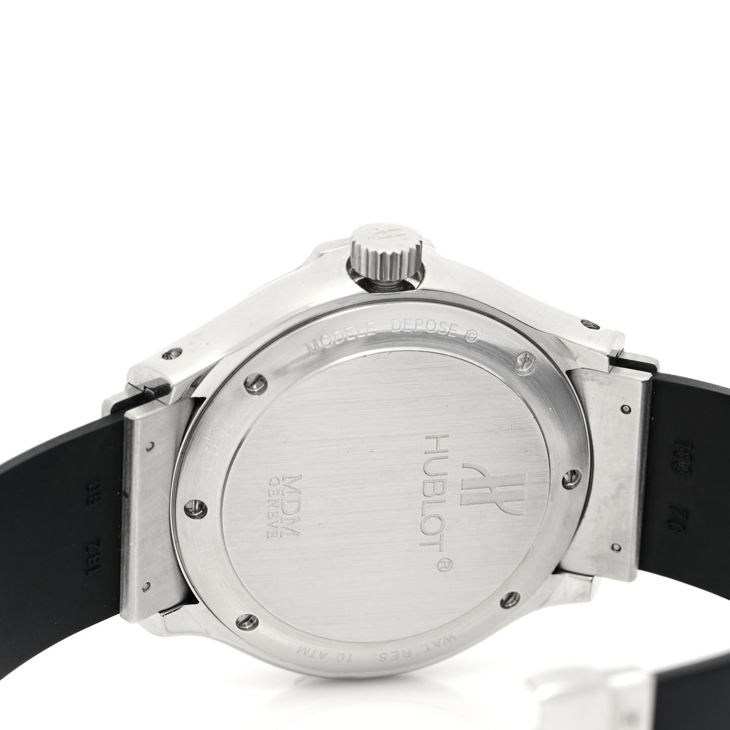 Stainless Steel Rubber 40mm MDM Automatic Watch Blue 1831.1