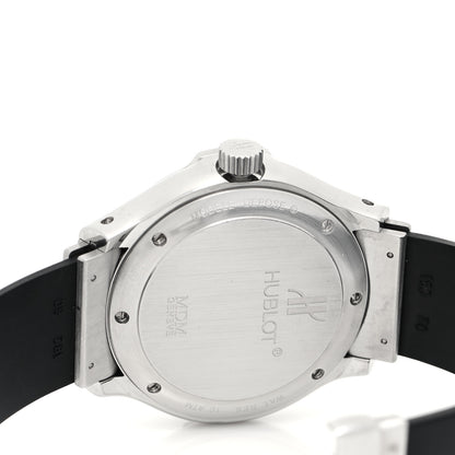 Hublot Stainless Steel Rubber 40mm MDM Automatic Watch Blue 1831.1 4 of 4