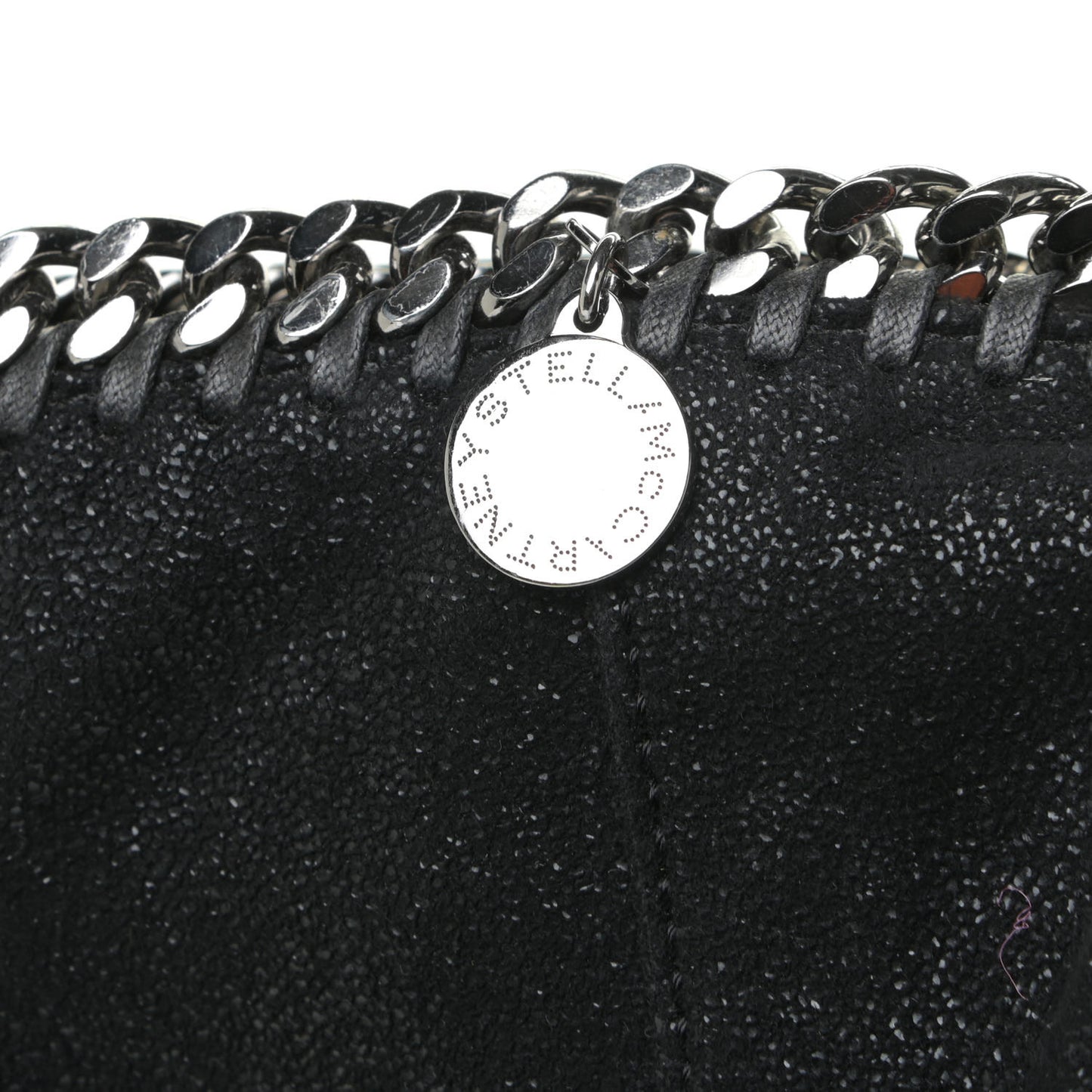 Shaggy Deer Falabella East West Shopper Tote Black