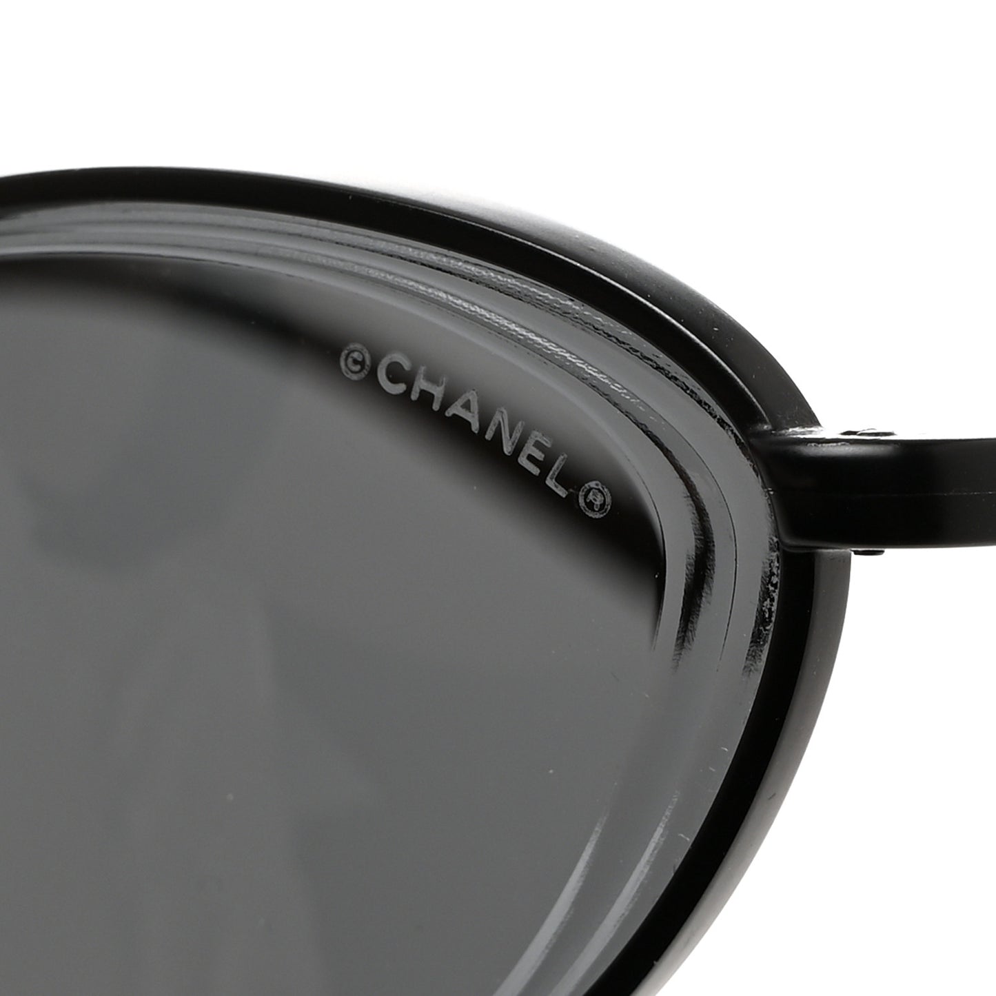Metal Cat Eye Sunglasses 4255 Black