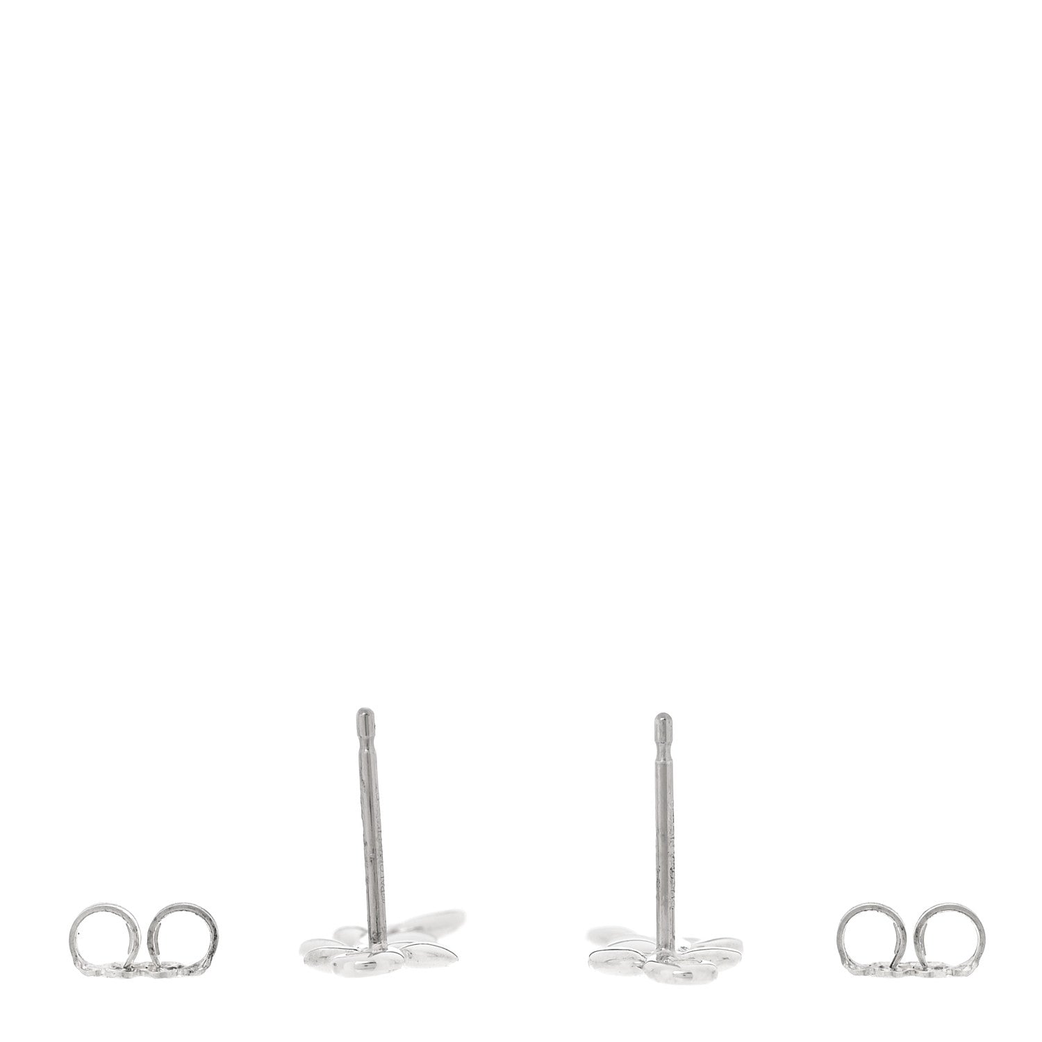 Tiffany Sterling Silver Paloma Picasso Olive Leaf Climber Earrings 3 of 4