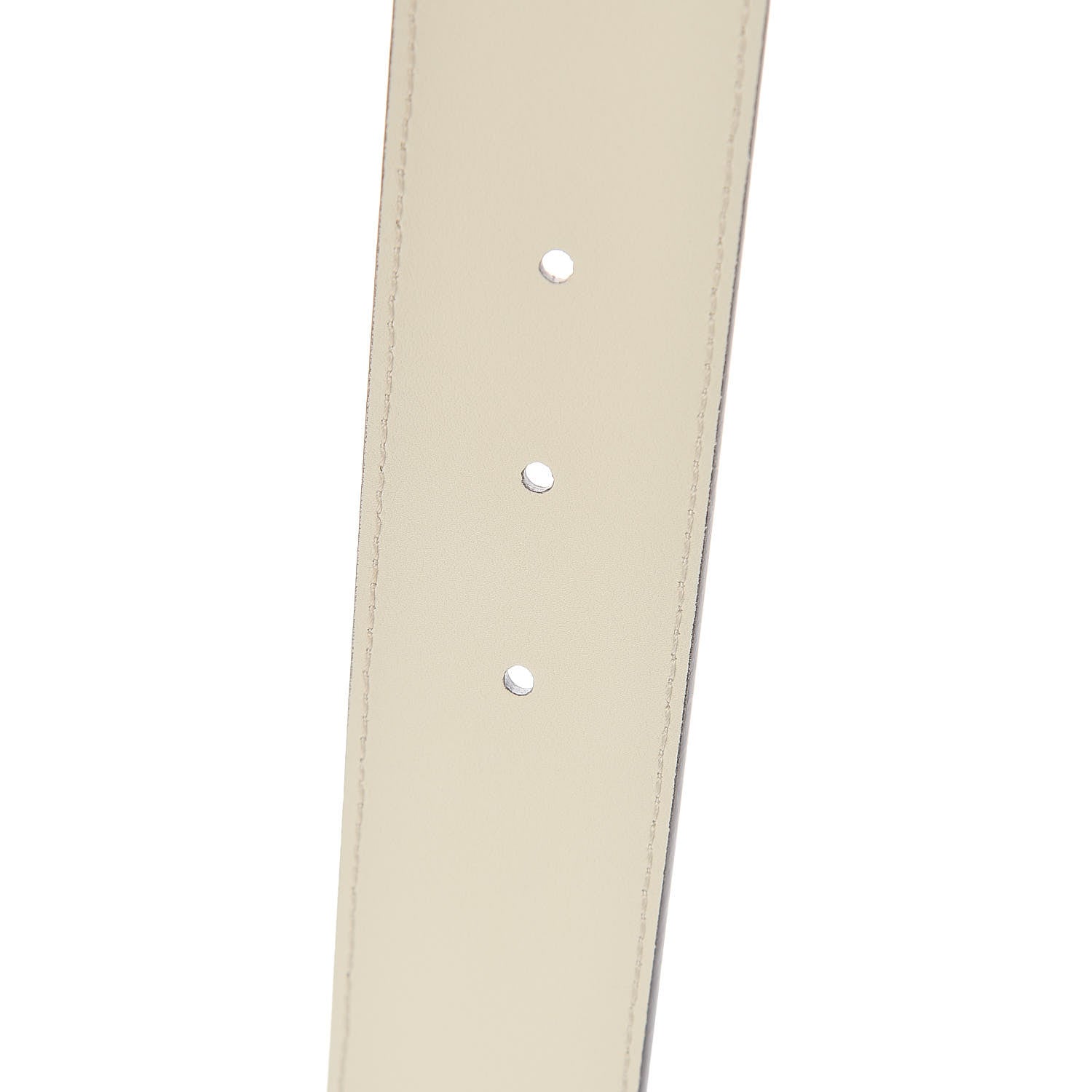 Gucci Calfskin Crystal Double G 40mm Belt 95 38 White Multicolor 6 of 6