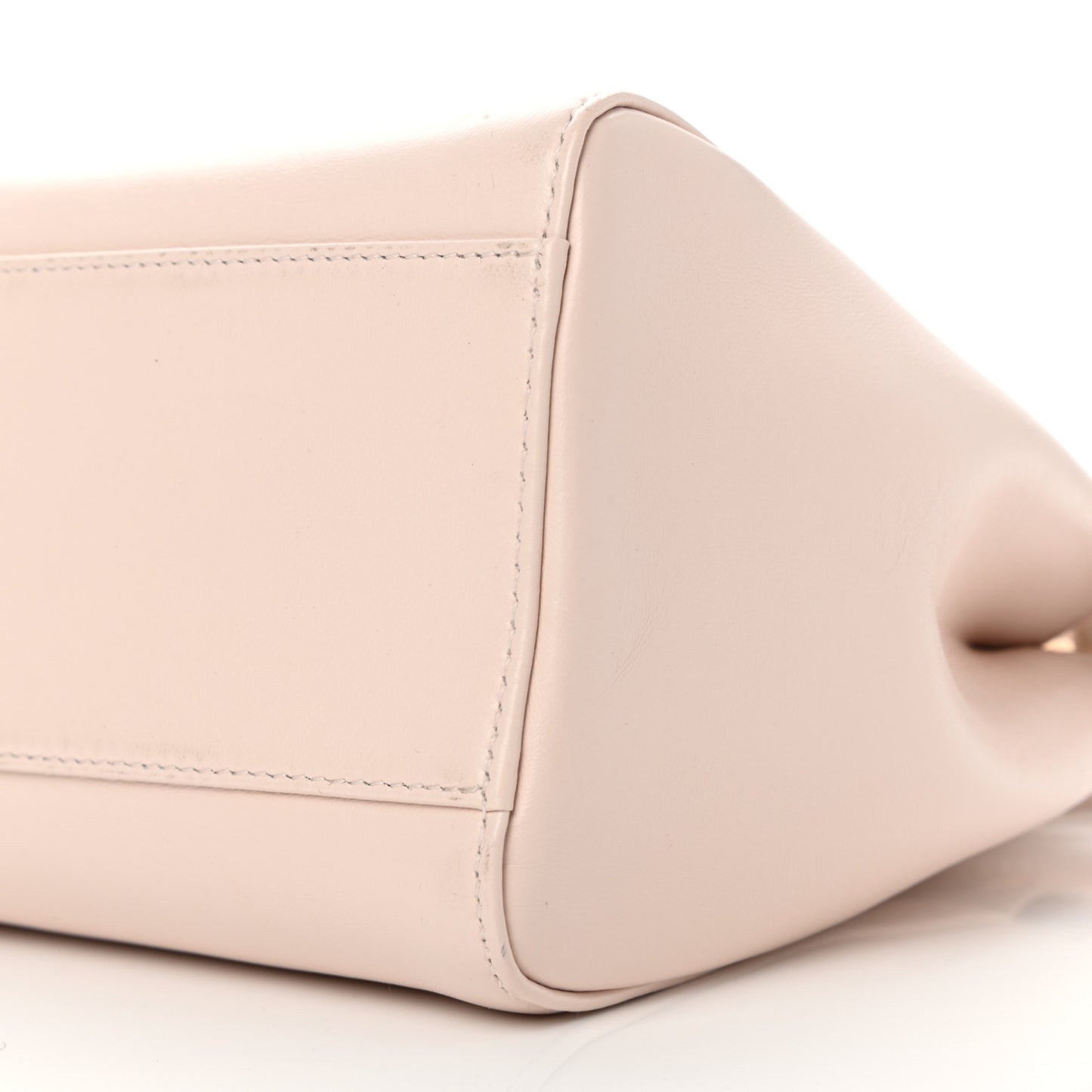 Nappa Mini Peekaboo Iconic Satchel Egg Shell