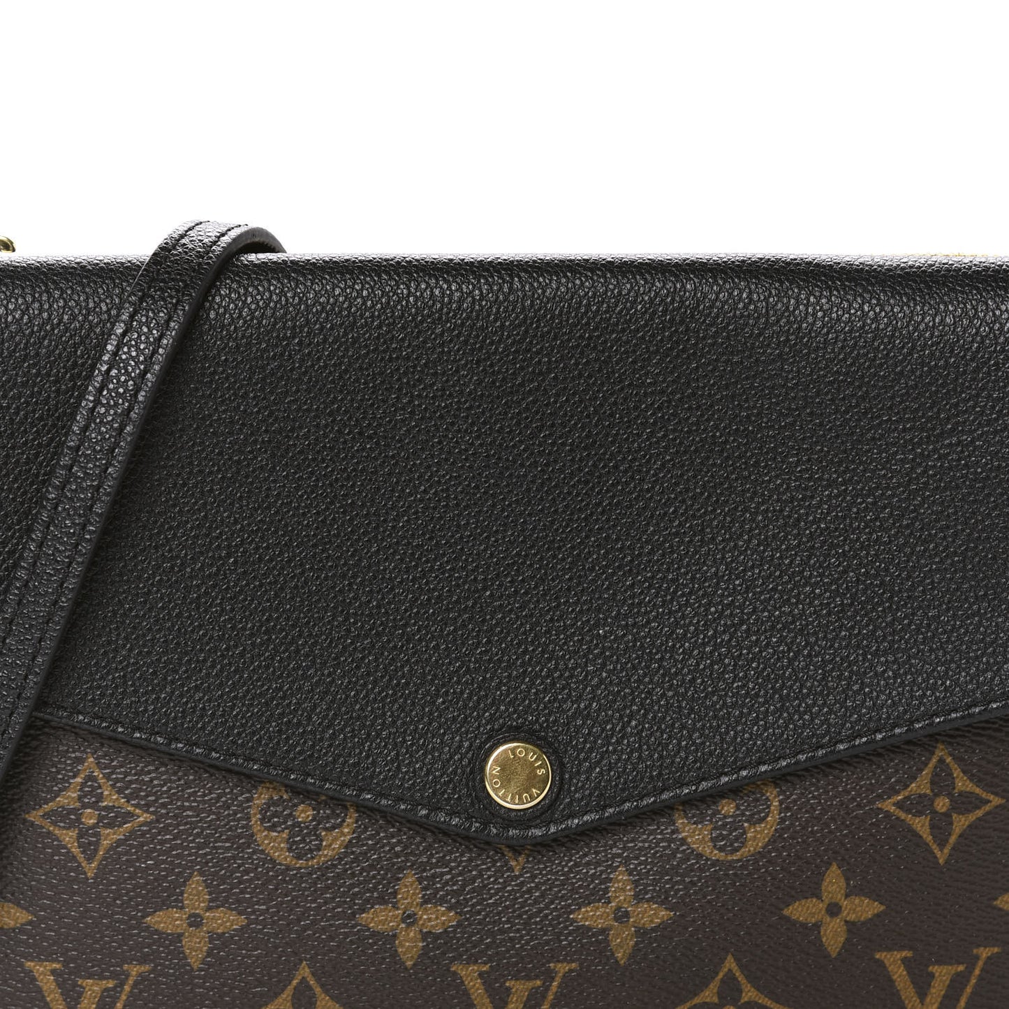 Monogram Twice Pochette Black