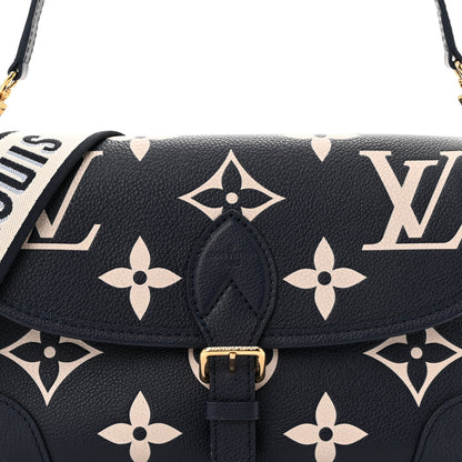 Louis Vuitton Empreinte Giant Monogram Diane Navy Creme 7 of 10