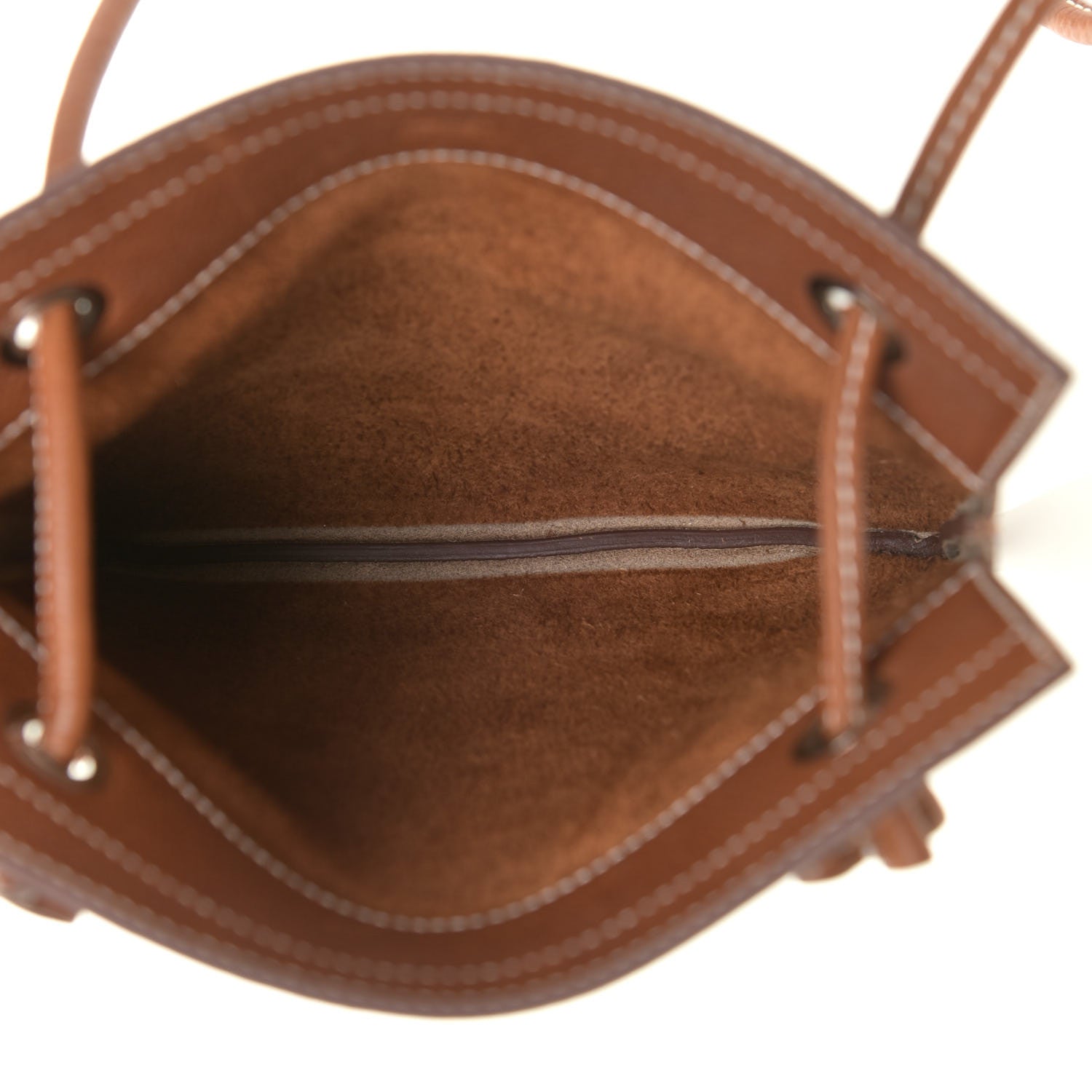 Hermes Barenia Faubourg Mini Aline Fauve 5 of 16