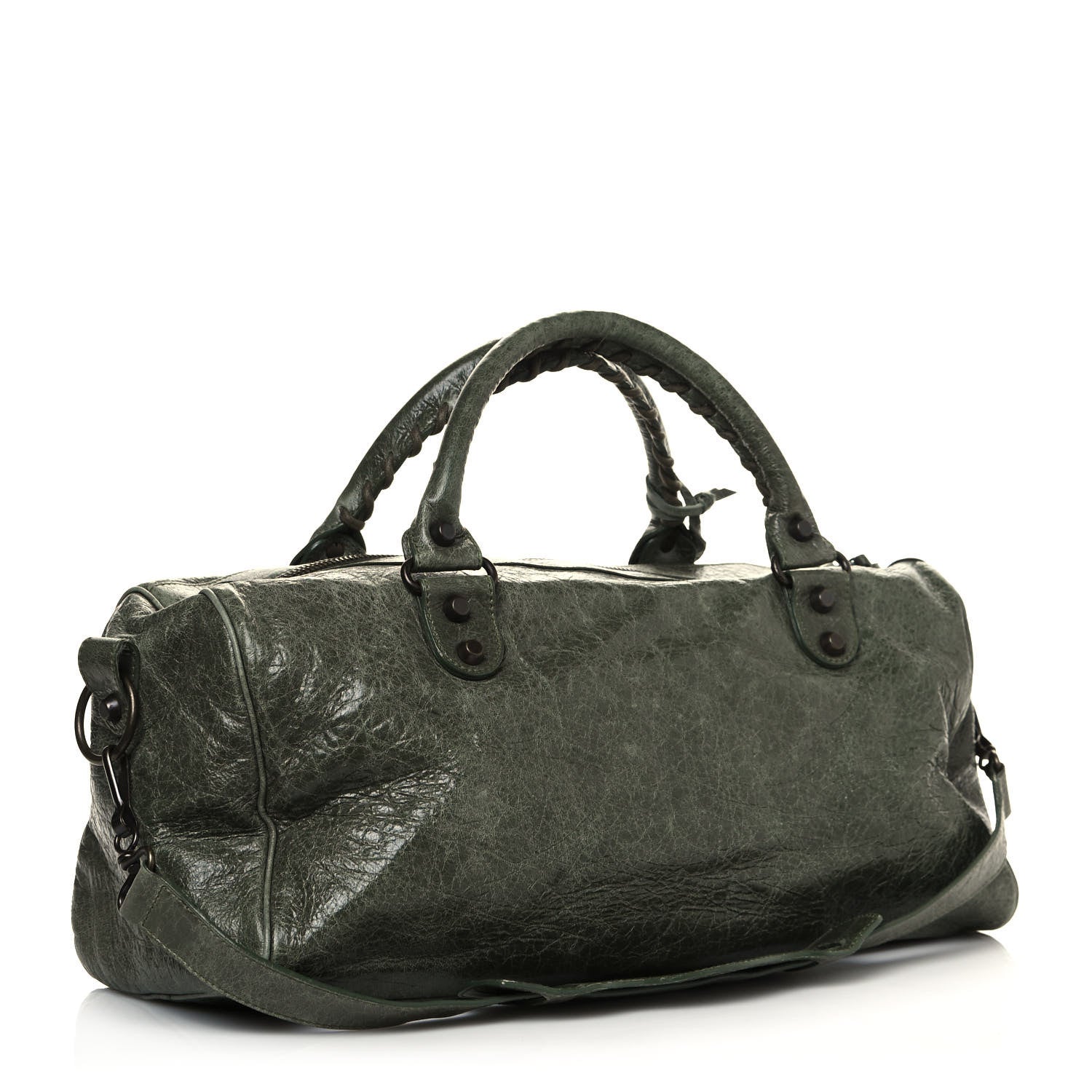 Balenciaga Agneau Classic Hardware Twiggy Vert Thyme 3 of 12