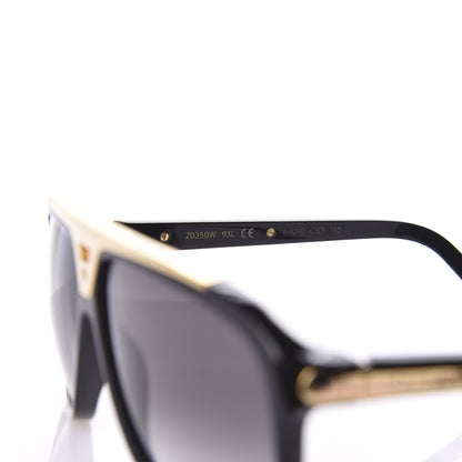 Louis Vuitton Acetate Evidence Sunglasses Z0350W Black 6 of 8