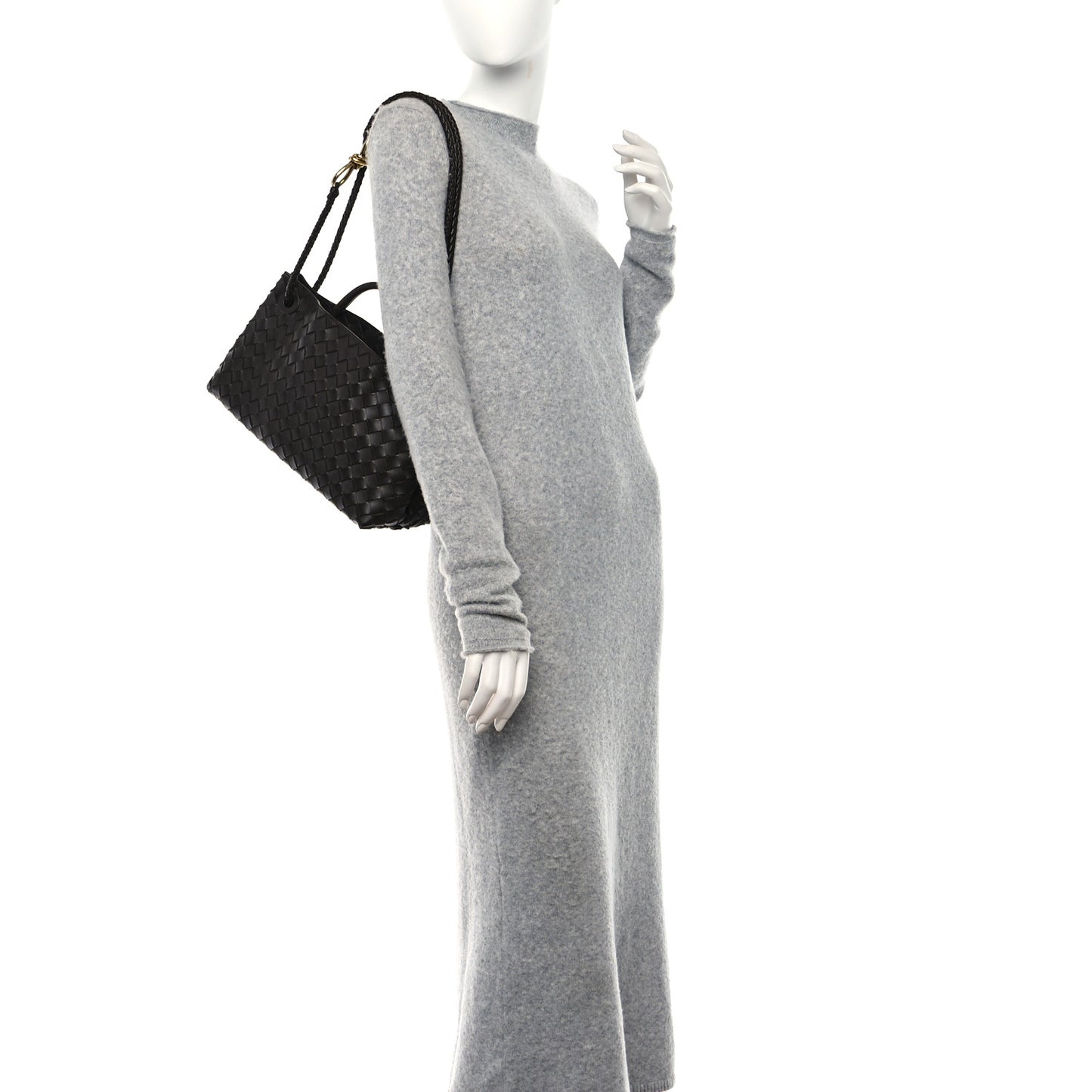 Nappa Intrecciato Small East West Andiamo Shoulder Bag Fondant