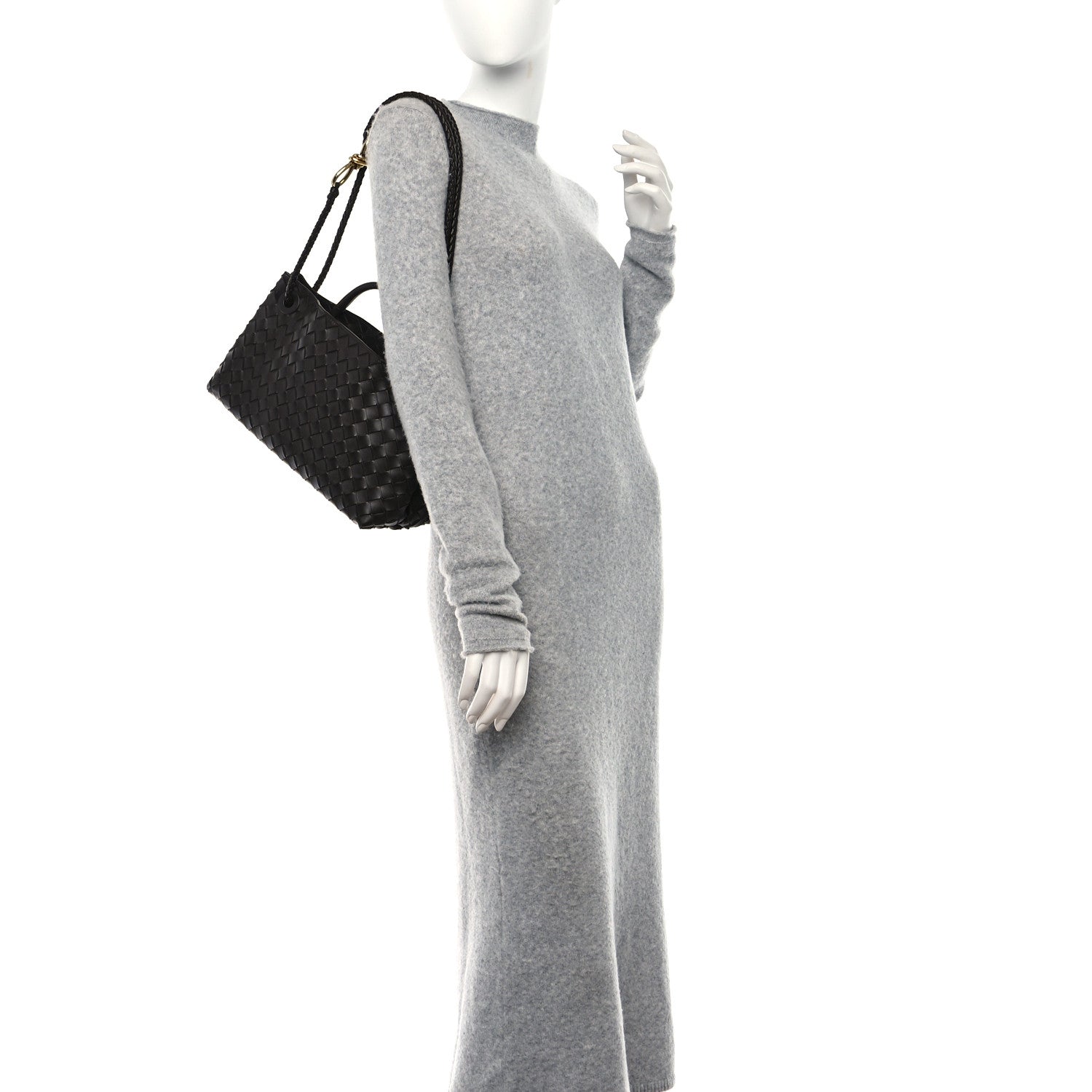 Bottega Veneta Nappa Intrecciato Small East West Andiamo Shoulder Bag Fondant 3 of 9