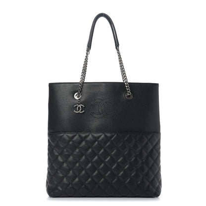 Chanel Caviar Quilted Urban Delight Tote Black 1 of 10