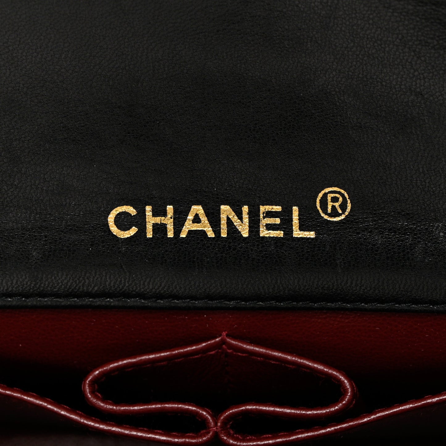 Lambskin Quilted Small Single Flap Black