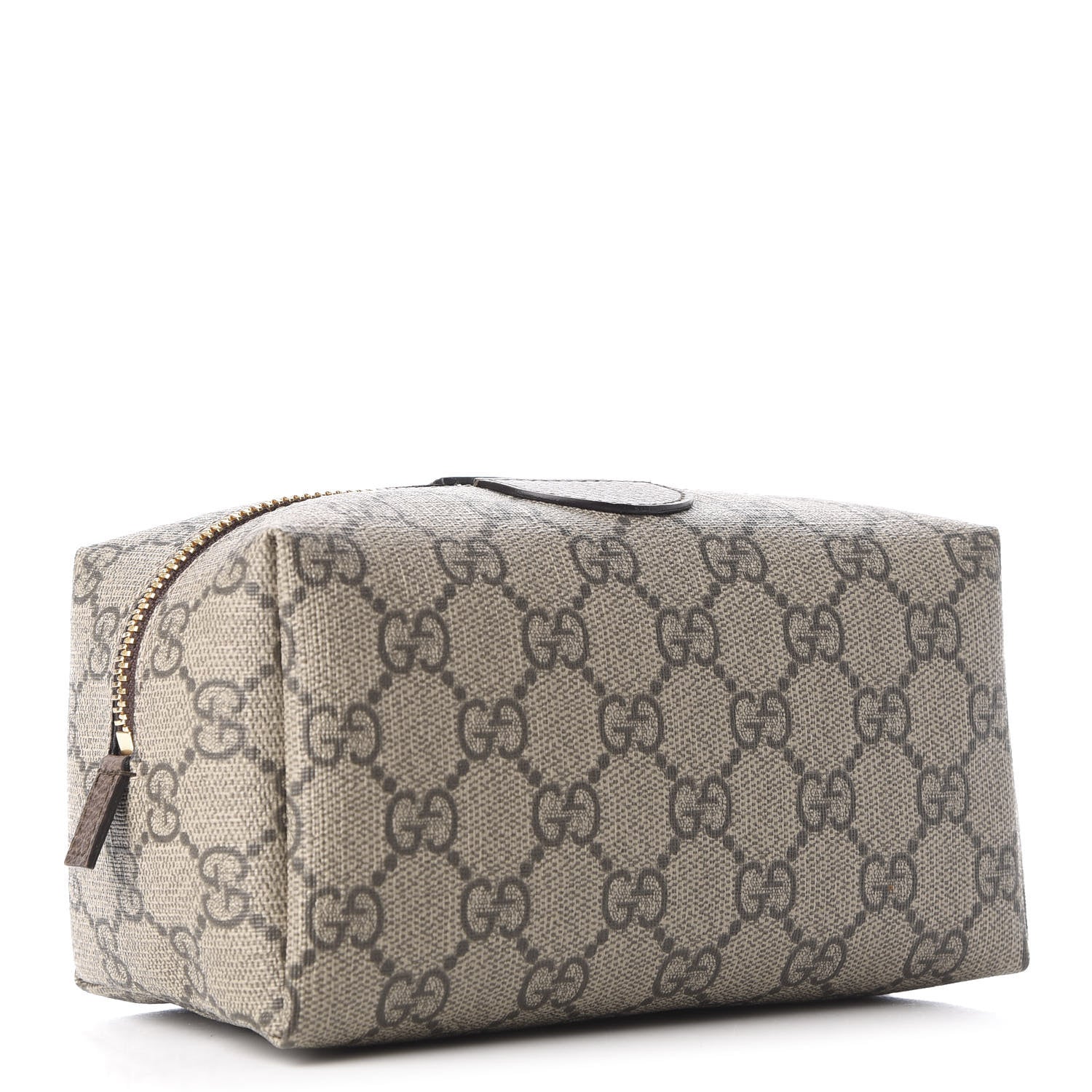 Gucci Soft GG Supreme Monogram Calfskin Medium Ophidia Cosmetic Case Beige Ebony New Acero 2 of 9