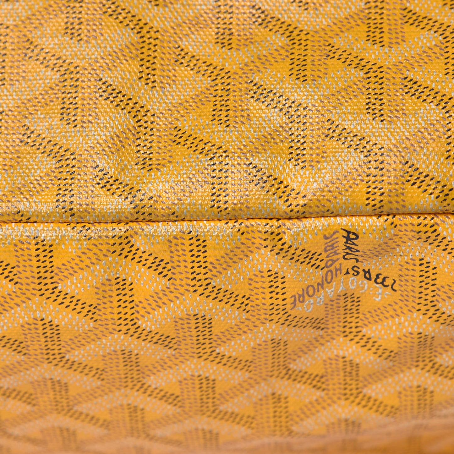 Goyardine Saint Louis PM Yellow