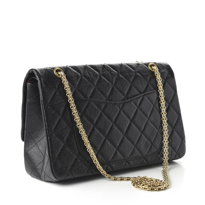 Chanel Aged Calfskin Quilted 2.55 Reissue 227 Flap Black 4 of 10