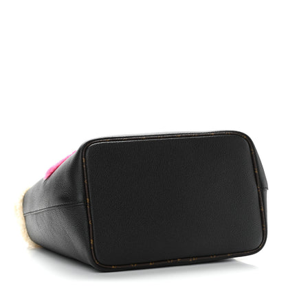Louis Vuitton Calfskin Teddy NeoNoe MM Black 5 of 11