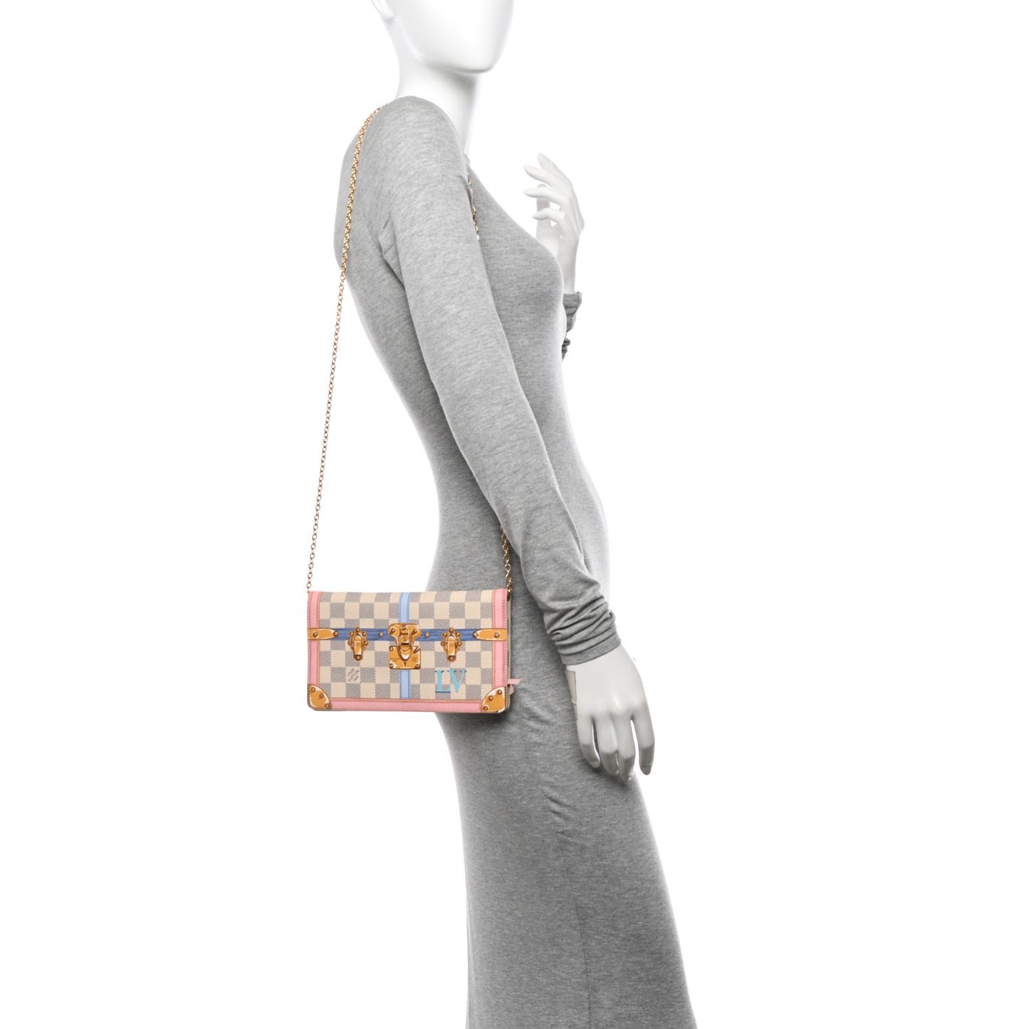Damier Azur Summer Trunks Pochette Weekend