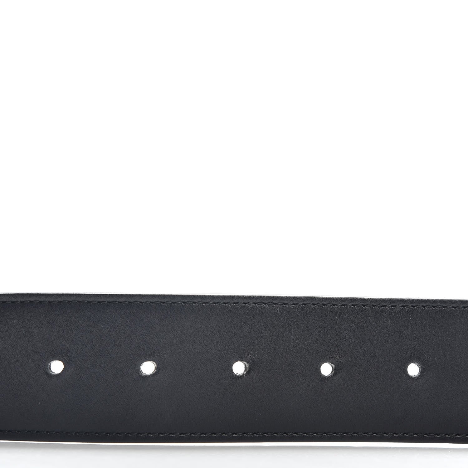 Gucci Nylon Calfskin Double G 40mm Web Belt 95 38 Green Red Black 4 of 4